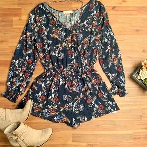 ADORABLE Band of Gypsies Floral Romper
